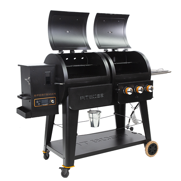 Pit Boss Sportsman PB1230SP Pellet Grill Combo GP Smokin